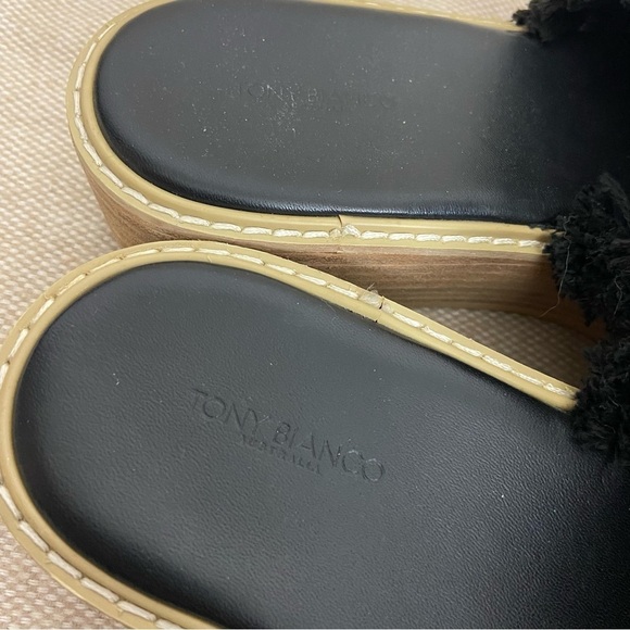 Tony Bianco Ebony Platform Sandals Black - Picture 7 of 8